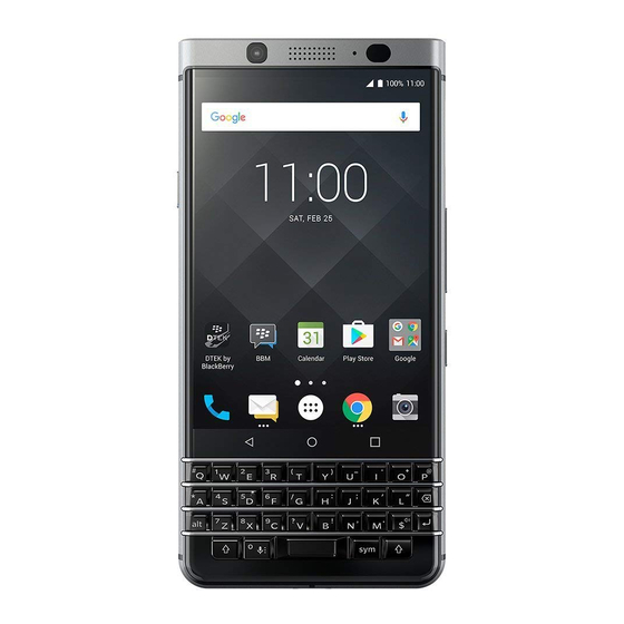 Blackberry BBB100-1 Safety And Product Information