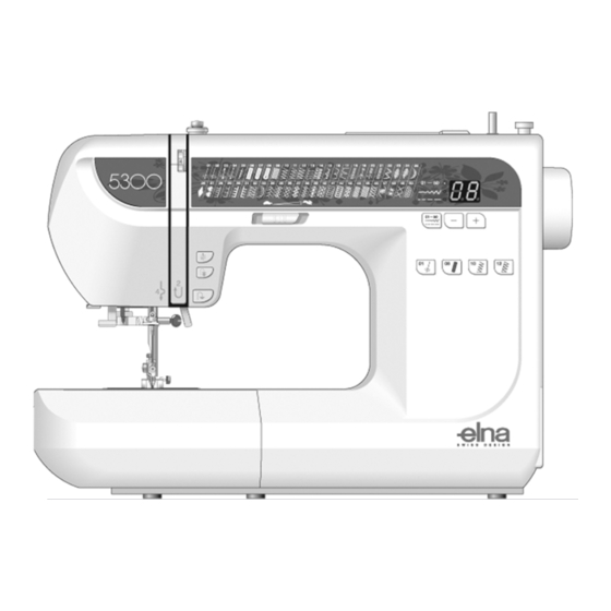 ELNA 5300 Instruction Manual