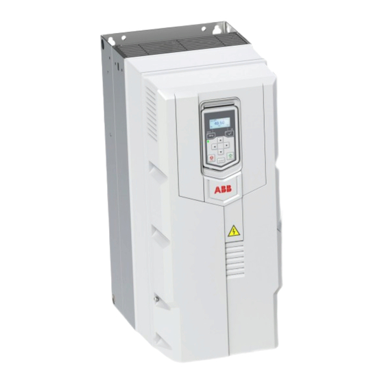 ABB ACQ80-04 Quick Installation And Start-Up Manual
