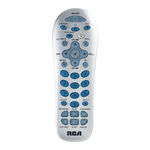RCA RCR412C - Universal Remote Control User Manual