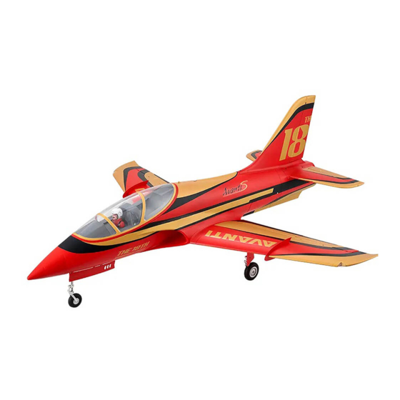 FMS AVANTI FMS150PRD Instruction Manual