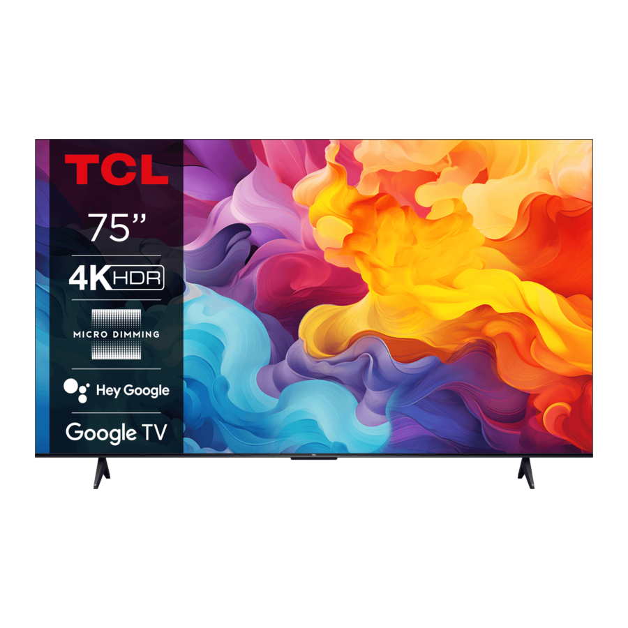 TCL V6B, 75V6B Manual