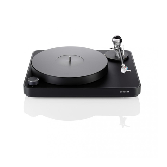 Clearaudio Concept User Manual