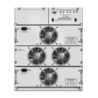 MGE UPS Systems 3.5 to 21 kVA N+1 Owner's Manual