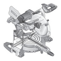 Bosch GCM 10 SD Professional Original Instructions Manual
