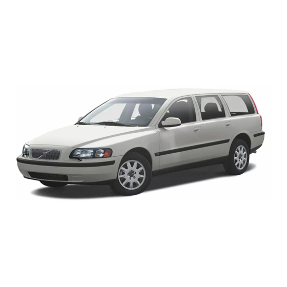 Volvo 2002 V70 Operation And Care Manual