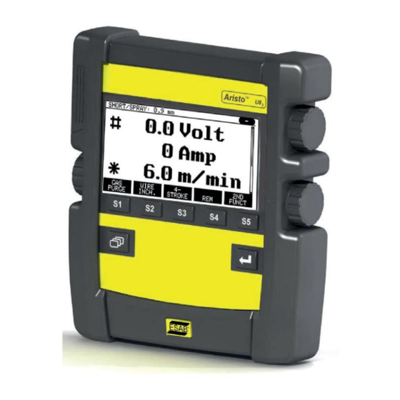 ESAB Aristo U82 Instruction Manual