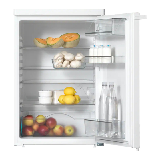 Miele K 12010 S-2 Operating And Installation Instructions