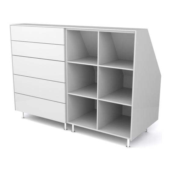 ATTICCO Solo Freestanding Furniture Manuals