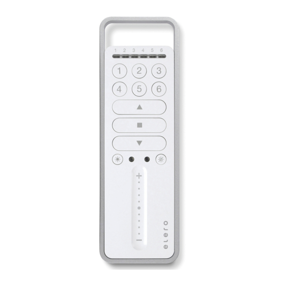 elero COM Series Information For Use