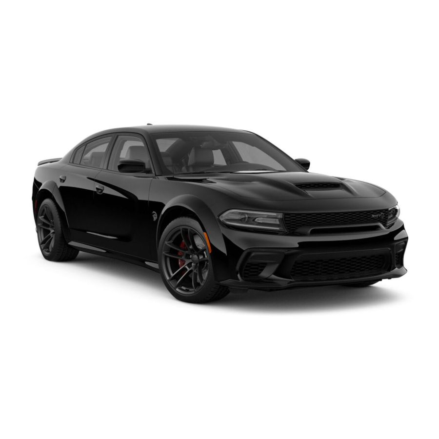 Dodge CHARGER 2021 Owner's Manual