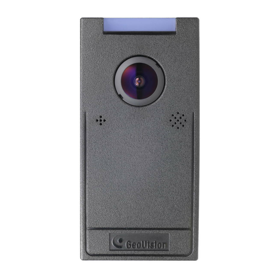 GeoVision GV-CR420 Quick Start Manual