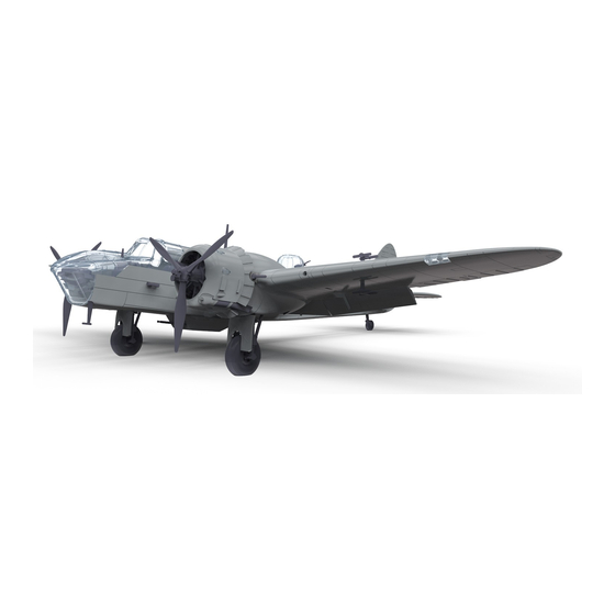 Eduard Blenheim Mk.IV landing flaps Quick Start Manual