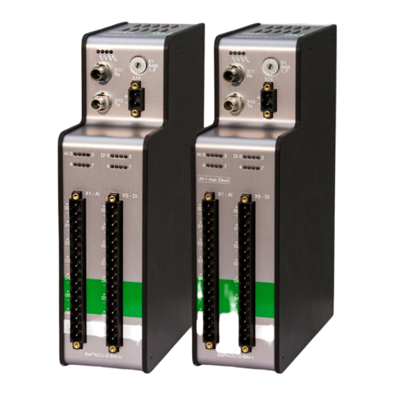 IBA ibaPADU-D-8AI-U Manual