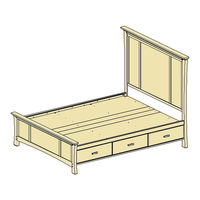 Whittier Wood Furniture 1259AFLSO Assembly Instructions Manual