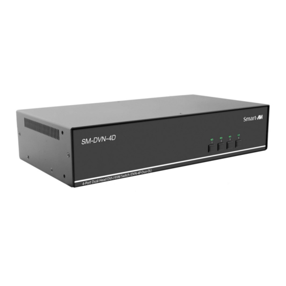 SMART-AVI SM-DVN-4D Quick Start Manual