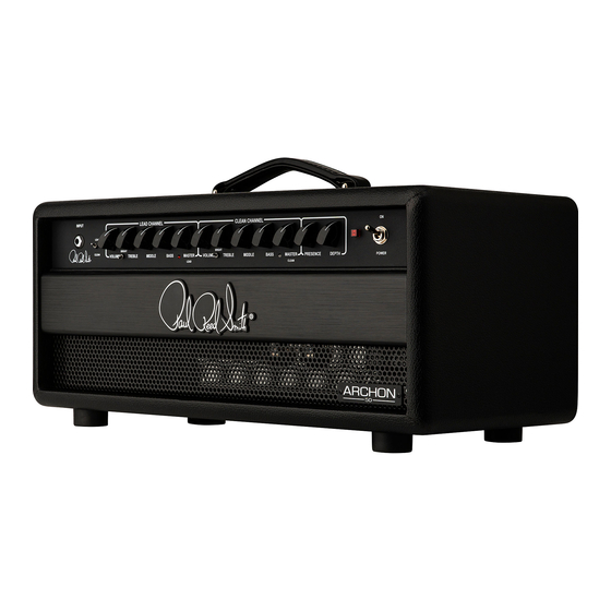 PRS Guitars ARCHON 50 User Manual