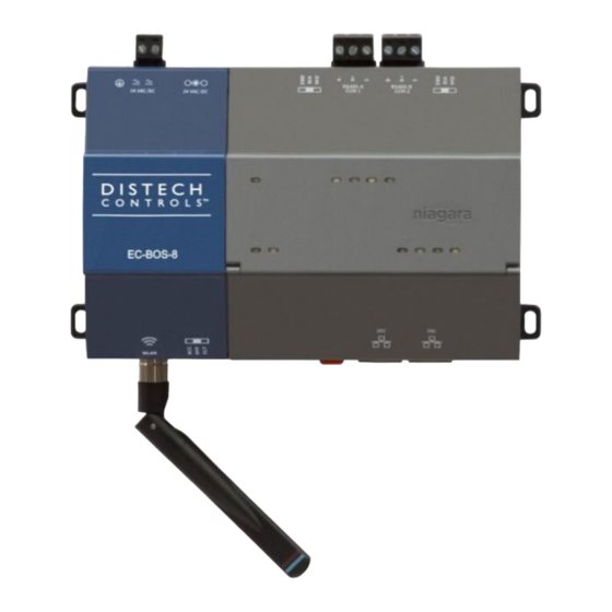 Distech Controls EC-BOS-8 UUKL Installation Manual