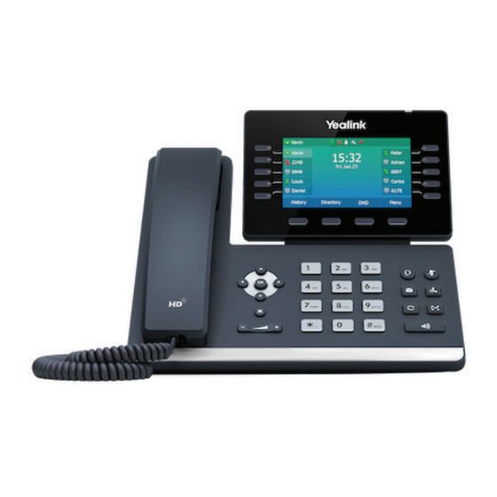 Yealink T5 Series Quick Tips