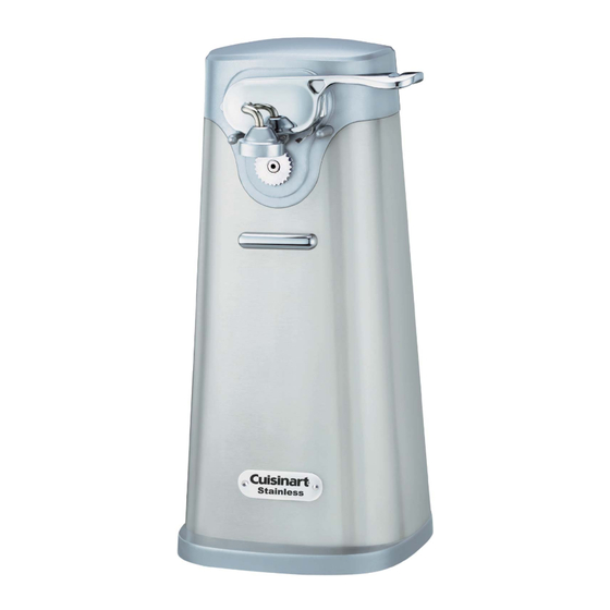 Cuisinart SCO-60C Instruction Booklet