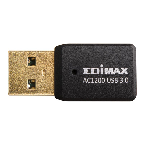 Edimax EW-7822UTC Quick Installation Manual