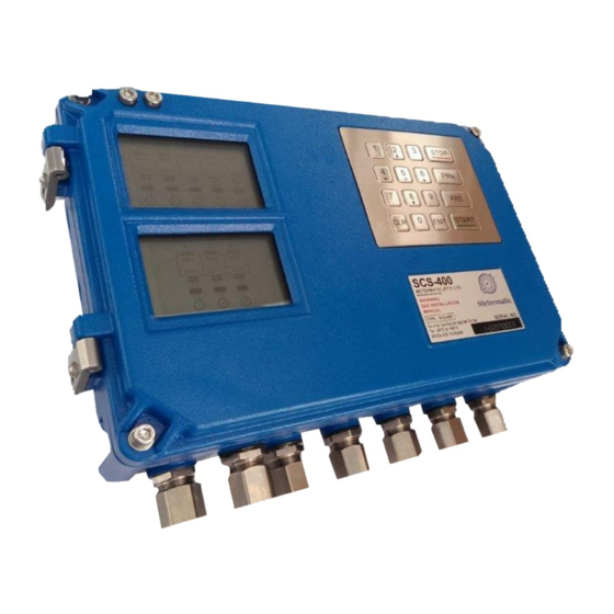 Metermatic SCS-400 Manuals