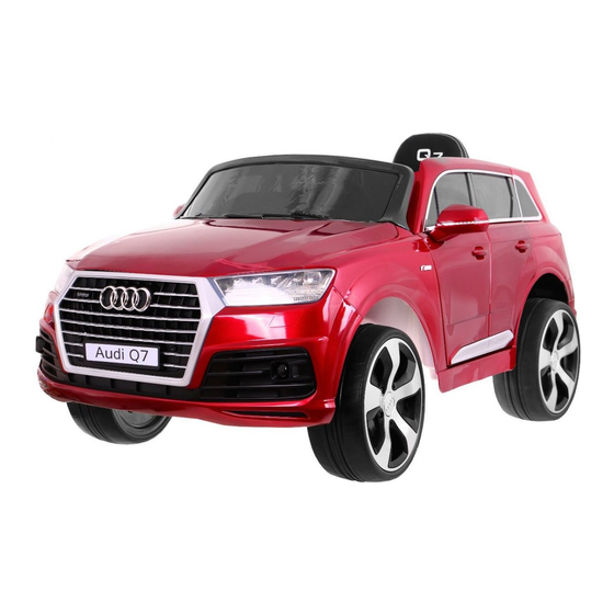 Moni AUDI Q7 SUV Instruction Manual