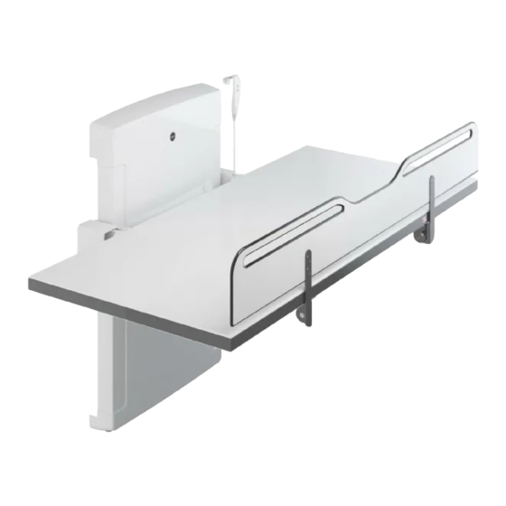 Pressalit Max-Ability R8594 Installation Drawing Manual