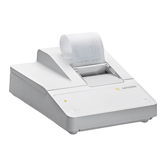 Sartorius YDP10BT-0CE Operating Instructions Manual