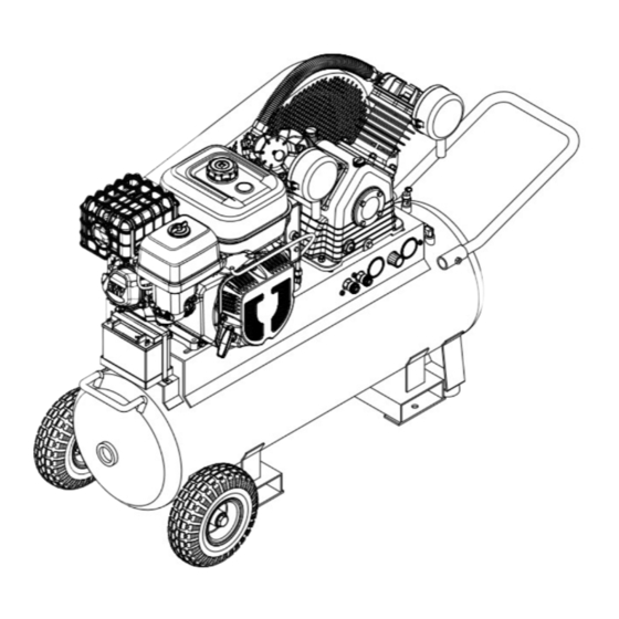 GENERGY CIERZO Gasoline Compressor Manuals