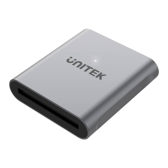 Unitek CFast Manuals