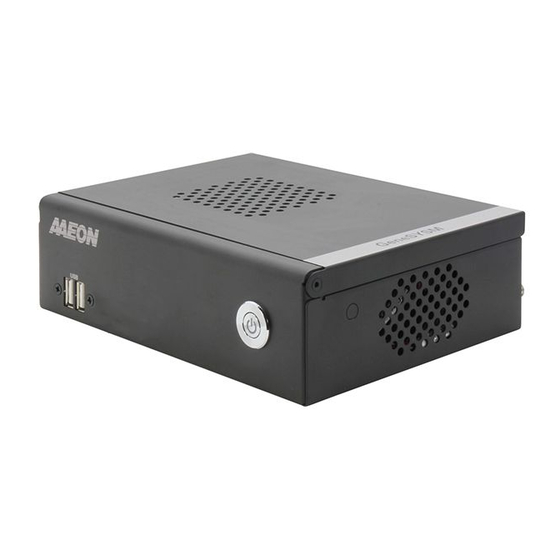 Asus AAEON GENESYSM-EHL5 Manuals