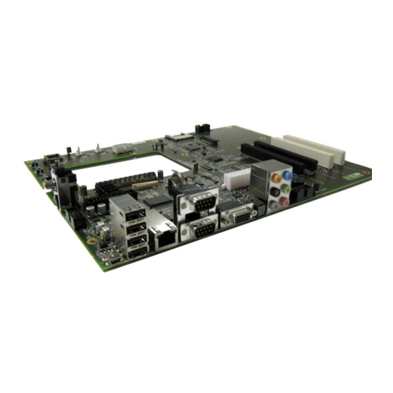 Kontron nanoETXexpress User Manual