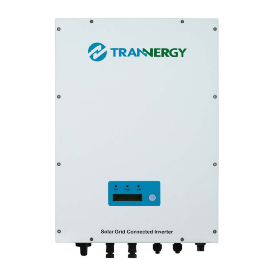 Trannergy PVI1300TL User Manual
