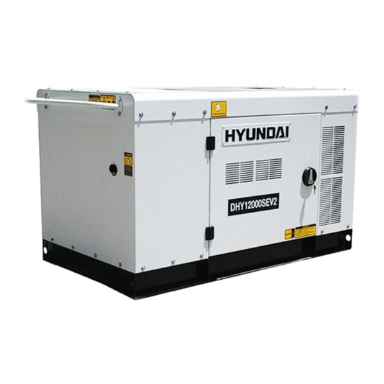 Hyundai DHY12000SEV2 User Manual
