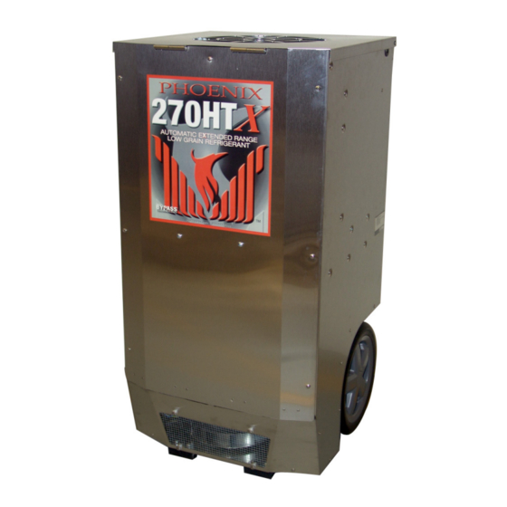 Therma-Stor Phoenix 270HTx Owner's Manual
