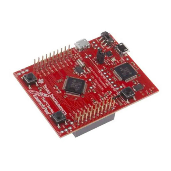 Texas Instruments Tiva TM4C1294 User Manual