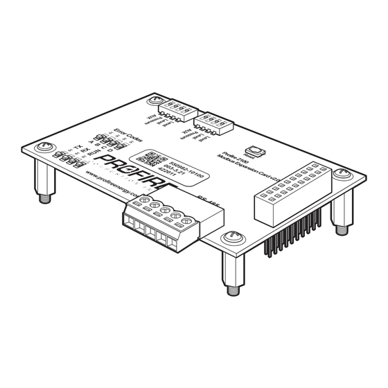 ProFire PF2100 Programming Manual