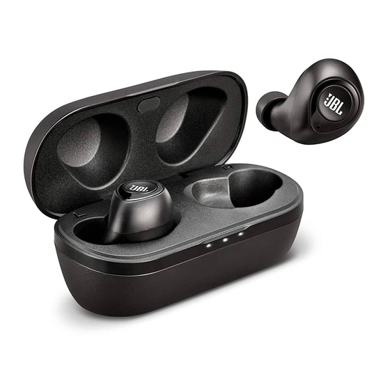 Harman JBL T100TWS Quick Start Manual