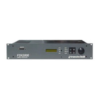 ETC transtechnik FDX2000 Operating Manual