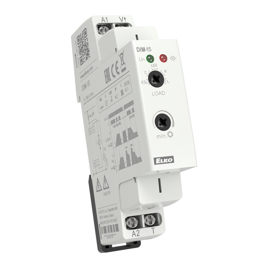 Elko DIM-15 Manual