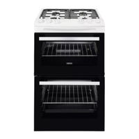 Zanussi ZCG43050WA User Manual