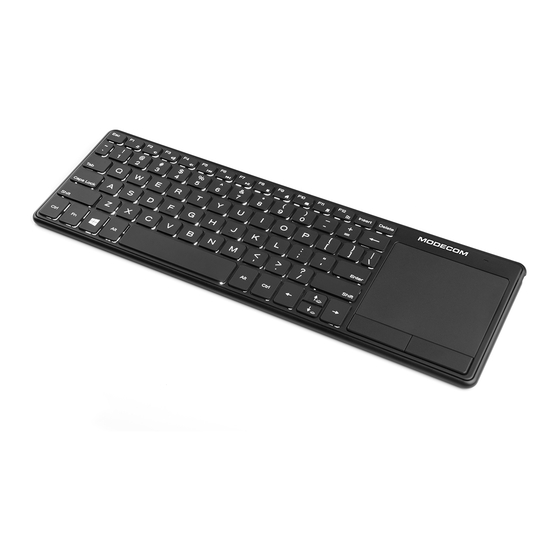 Modecom MC-TPK2 VOYAGER Quick Start Manual