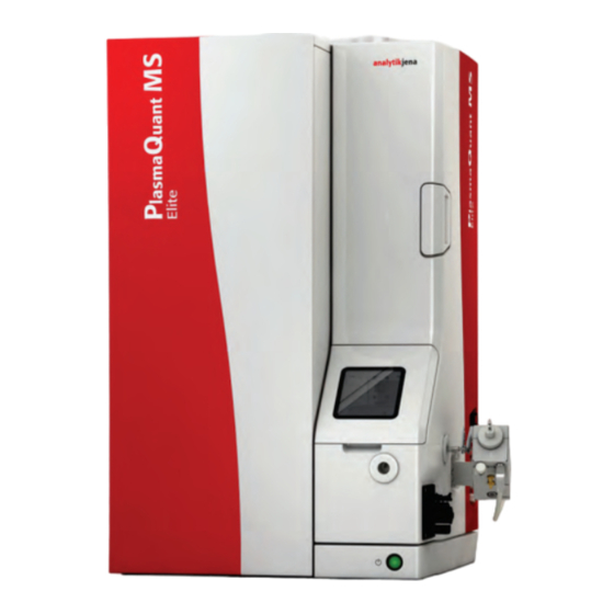 Endress+Hauser Analytik Jena PlasmaQuant MS Series Installation Manual