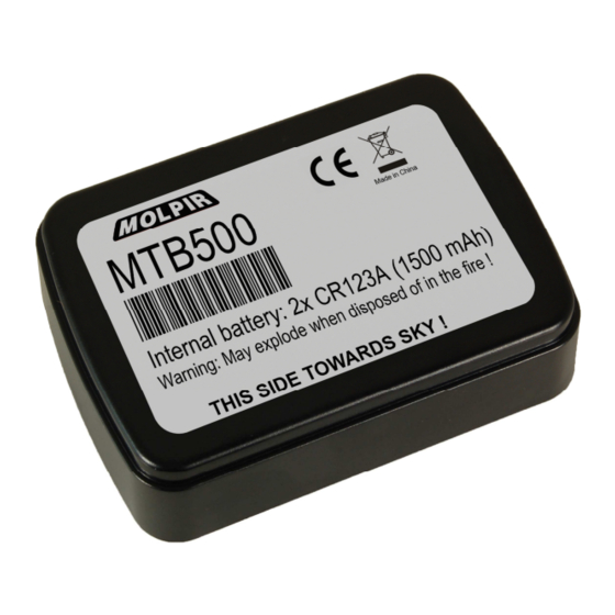 Molpir MTB500 User Manual