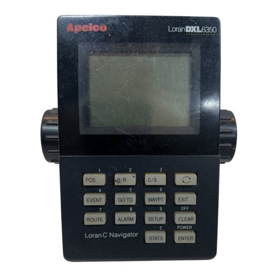 Raymarine Apelco DXL-6350 User Manual