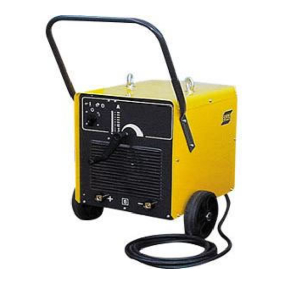 ESAB Origo Arc 400 Instruction Manual