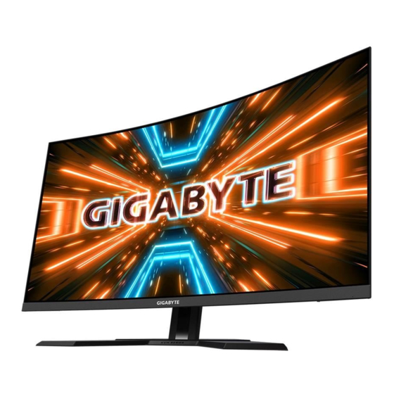Gigabyte M32QC User Manual