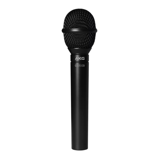 AKG C 535 EB Specifications