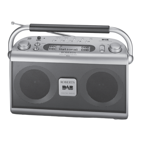 Roberts RD-20 Manual